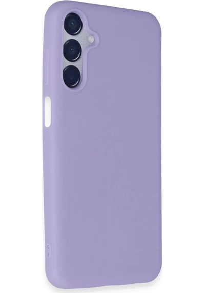 Newface Samsung Galaxy M15 Kılıf First Silikon - Lila