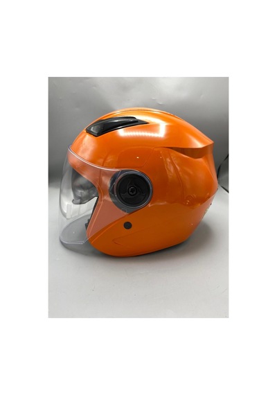 Helmet Açık Kaskı Çocuk Turuncu