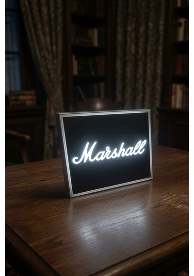 Marshall Tasarımlı Dekoratif Aydınlatma Gece Lambası 22x20cm Çok Renkli