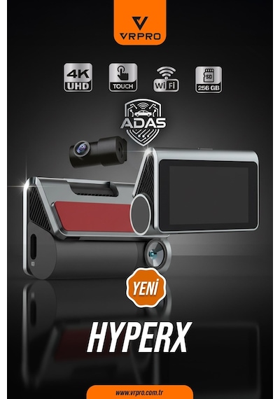 Araç Kayıt Kamerası Hyperx 2 Kameralı