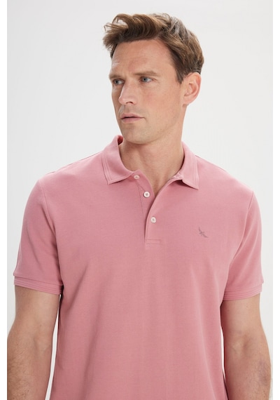 AC&Co / Altınyıldız Classics Erkek Gul Kurusu Slim Fit Dar Kesim Polo Yaka %100 Pamuk Kısa Kollu Tişört Gul Kurusu AC&Co / Altınyıldız Classics Erkek Gul Kurusu Slim Fit Dar Kesim Polo Yaka %100 Pamuk Kısa Kollu Tişört Gul Kurusu
