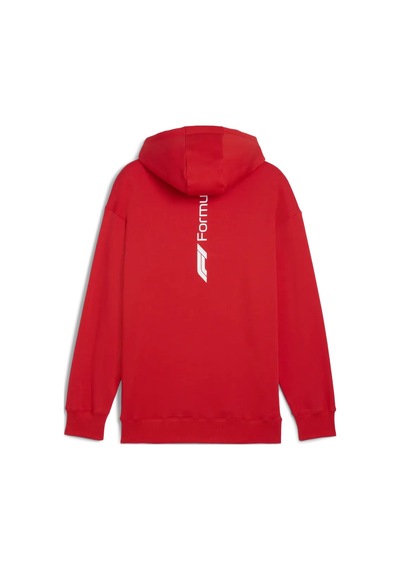 Puma F1 Ess+ Graphic Hoodie Kırmızı Erkek Sweatshirt
