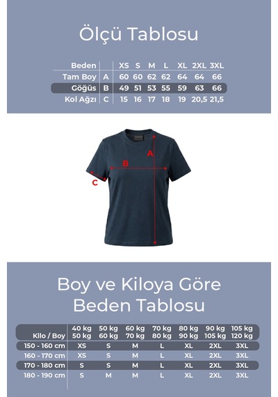 Goffra Kadın Vision Bisiklet Yaka Premium Kalite Yoğun Dokulu Pamuklu T-shirt Lacivert W101-r0220-07 Goffra Kadın Vision Bisiklet Yaka Premium Kalite Yoğun Dokulu Pamuklu T-shirt Lacivert W101-r0220-07