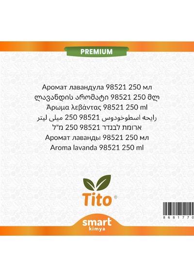 Tito Premium Lavanta Aroması 250 ML