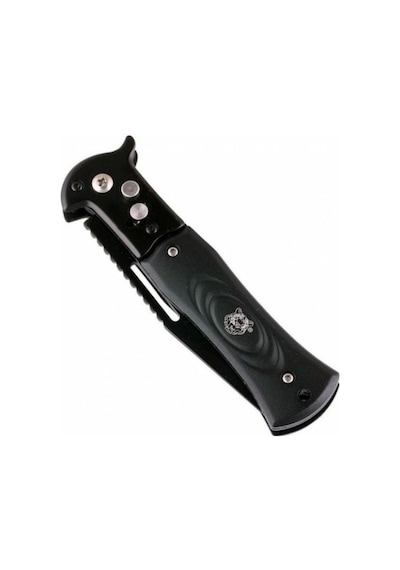 Janva Tiger Çakı 22 Cm Siyah Çelik Çakı Kamp Piknik Orman Ağaç Aşılama Çakısı Outdoor Siyah Siyah