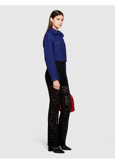 Sisley Yün Karışımlı Yüksek Bel Dantel Efektli Pantolon Kadın Siyah T-shirt - 323a48c6lf03w Sisley Yün Karışımlı Yüksek Bel Dantel Efektli Pantolon Kadın Siyah T-shirt - 323a48c6lf03w