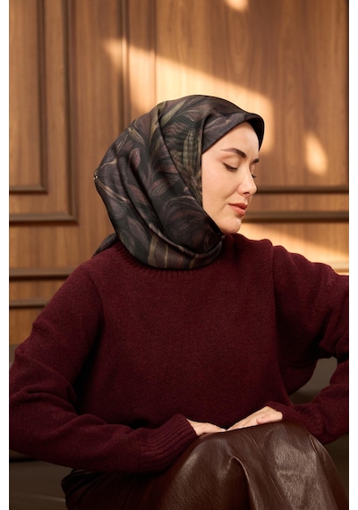 Silk Home Twill İpek Eşarp 11493-10 Siyah