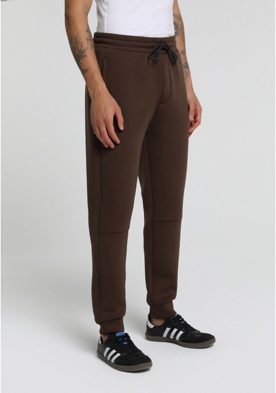 Colin's Colins Regular Fit Orta Bel Düz Erkek Kahverengi Eşofman Altı Cl1082563 Q1.v1 Dbr Koyu Kahverengi
