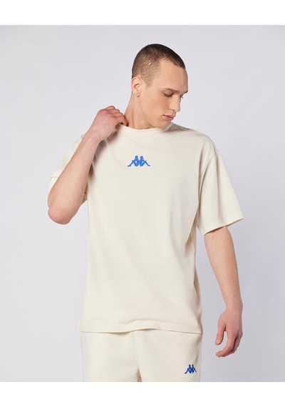 Kappa Jose Tee Erkek Ekru Regular Tişört