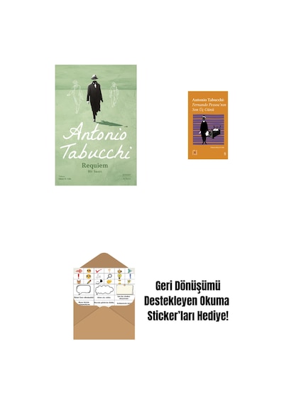Requiem + Everest Açıkhava 34 - Fernando Pessoa Nın Son Üç Günü + Okuma Sticker'ları