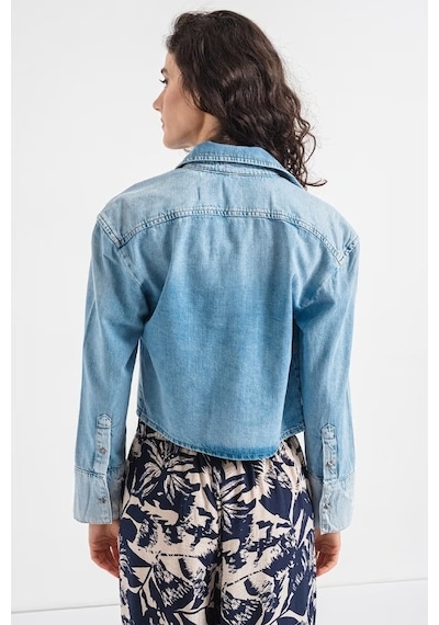 Only Onlmonalisa Ls Cr Dest Kadın Jean Ceket 15315287-17261 001