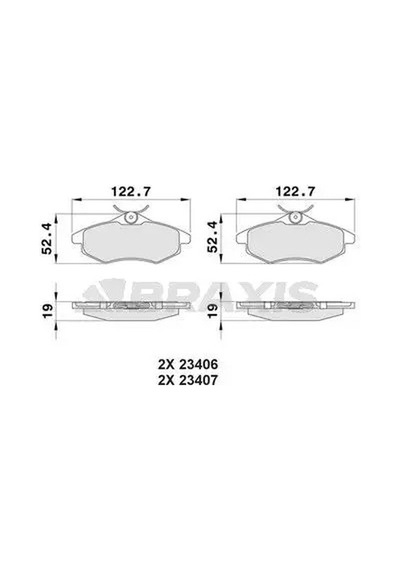 Braxıs Aa0011 On Fren Balatasi