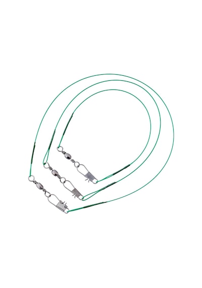 Klipsli Fırdöndülü Çelik Tel - Fishack Wirex - 72'li Kartela Set