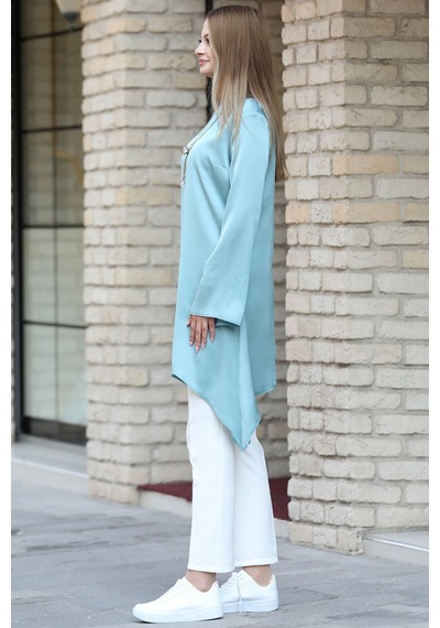 Esilanur Armin Tesettür Tunik Mint Mint