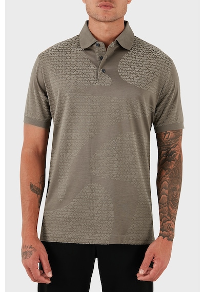 Emporio Armani Erkek Polo Yaka T Shirt Em002971 Af10017 F6130 Kahve Kahve