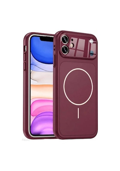 İphone 11 İçin İphone 18 Pro Görünümlü Uyumlu Kılıf Kablosuz Şarj Destekli Kamera Lens Korumalı Şık Metal Görünümlü Dayanıklı Arka Kapak Tasarımı H0x2 Burgonya İphone 11 İçin İphone 18 Pro Görünümlü Uyumlu Kılıf Kablosuz Şarj Destekli Kamera Lens Korumalı Şık Metal Görünümlü Dayanıklı Arka Kapak Tasarımı H0x2 Burgonya