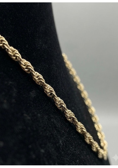 Burgu Tasarımlı Çelik Gold Kolye