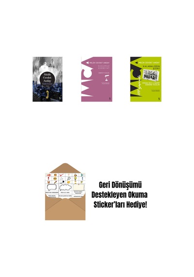 Gizli Emir Ciltli + Suçumuz Edebiyat + Kalabalığın Şiiri + Okuma Sticker'ları