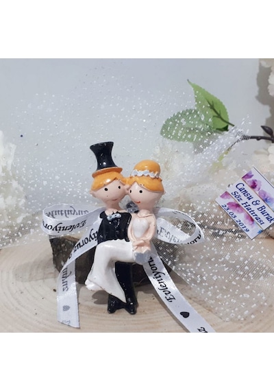 Gelin Kuçakta Biblo Nikah Şekeri(30 Adet)