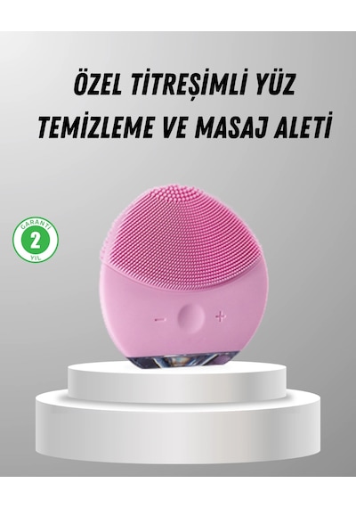 Cilt Dostu Silikon Yüz Masaj Aleti - Hafif, Dayanıklı Ve Su Geçirmez Tasarım