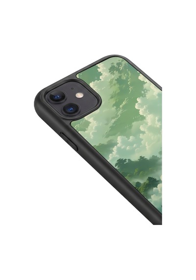 İphone 11 Uyumlu Dağlar Desenli Kamera Korumalı Darbelere Dayanıklı Kılıf 1178-dağlar-iphone11