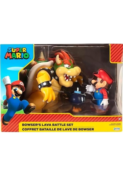 Süper Mario Browser S Lava Savaşı Oyun Seti 64512