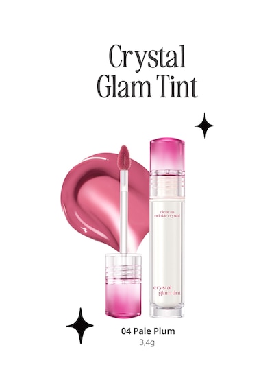 Clio Crystal Glam Tint 04 Pale Plum