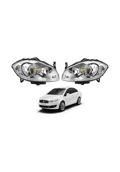Ayfar Fiat Linea Sağ Sol Ön Far Takımı 20072014 N11.293