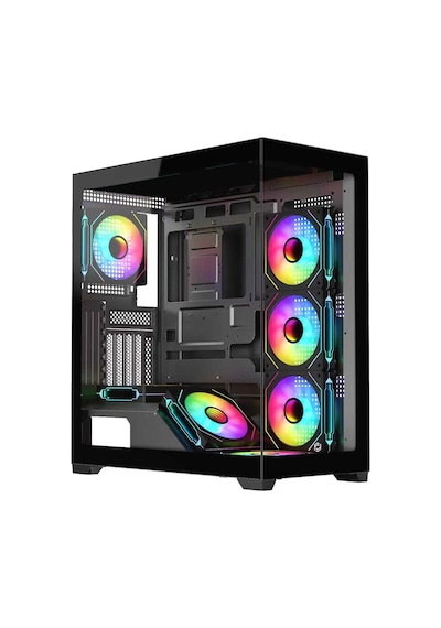 Frisby Domınator 650w 80+ 7x120mm Argb Fan Mid Tower Atx Siyah Akak0frı0051