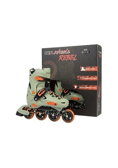 Cool Wheels Rebel 30 33 S Paten Yeşil Turuncu Renk Yeşil-turuncu