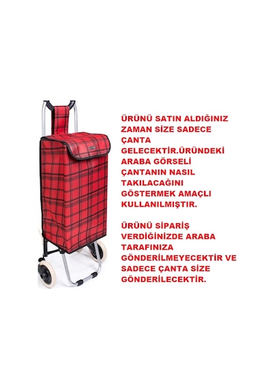 Pazar Arabası Çantası Pazar Çantası Sadece Çanta Araba Değildir!! (384509748)