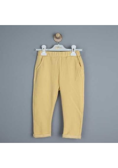 Kız Pantolon 6-24 Ay 0009627 Kpnt09004 Sarı 001