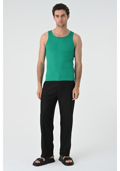 Antioch Slim Fit Erkek Atlet Ördek Yeşili