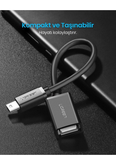 Ugreen Mini Usb Otg Kablo, 10383