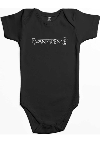 Zepplin Giyim Evanescence Yazı Sarı Bebek Body Zıbın