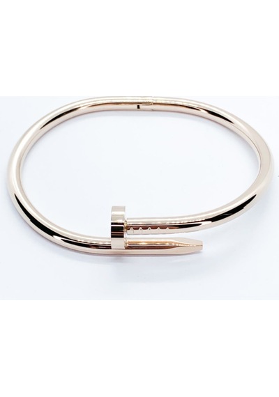 1Atlas Çivi Model 316L Paslanmaz Çelik Kadın Bileklik Rose Gold Çok Renkli