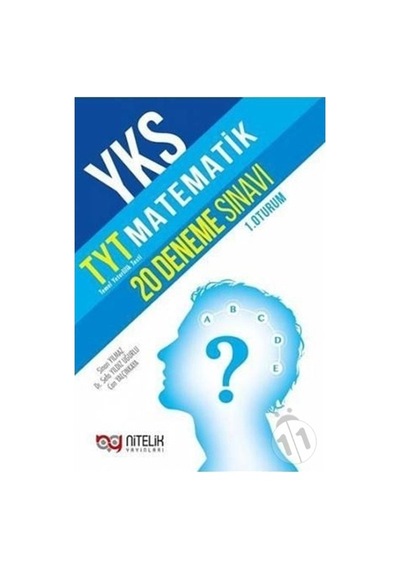 Nitelik Yayınları Yks Tyt Matematik 20 Deneme
