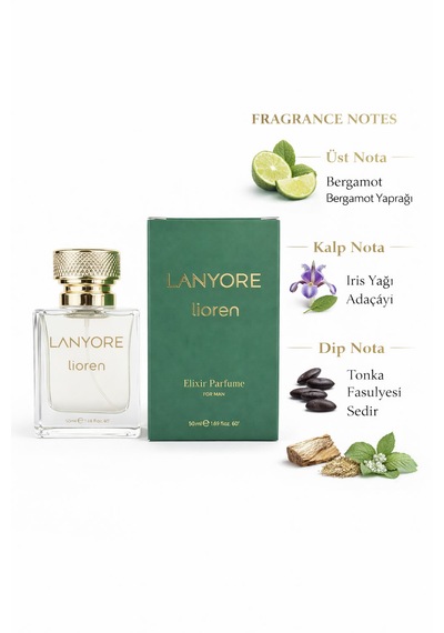 Lanyore Lioren Elixir Erkek Parfüm EDP 50 ML