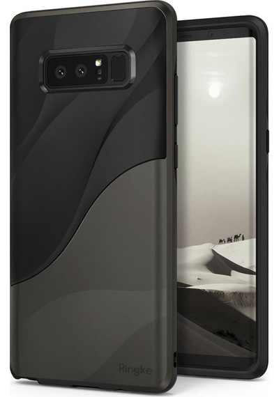 Ringke Wave Galaxy Note 8 İle Uyumlu Kılıf Metallic Chrome