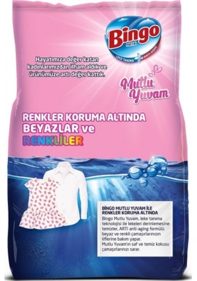 Bingo Premium Toz Çamaşır Deterjanı Beyaz 7 KG