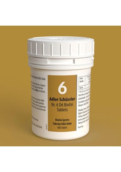 Adler Schüssler Nr.6 Biotin 400 Tablet