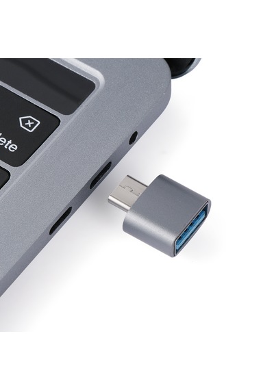 Gplus Apple Uyumlu MacBook Pc Telefon Usb Typec Çevirici Otg Gümüş