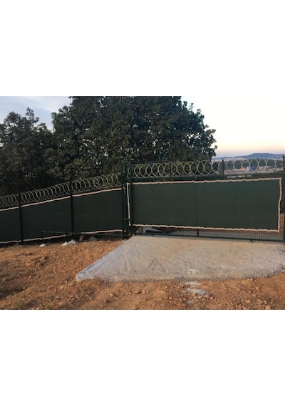 Morilu Yeşil Çit Örtüsü - Yüzde 95Lik Gölgelik File - Tel Örgü Filesi - Yeşil File Çit Gölgelik