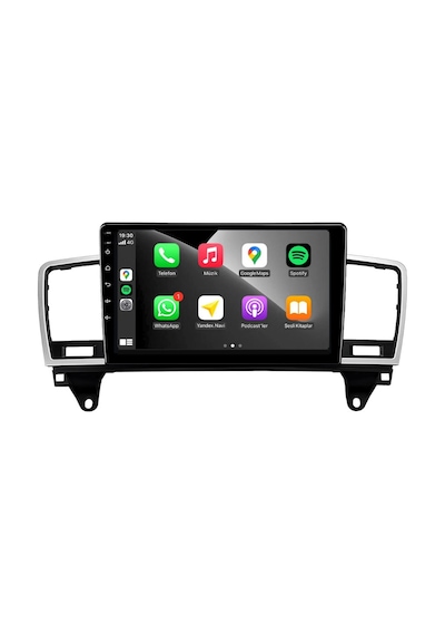 Mercedes Benz Ml Araç Multimedya Android Ekran Carplay Double Teyp 4+64 9" 12-15 Black/silver Fımex 9"