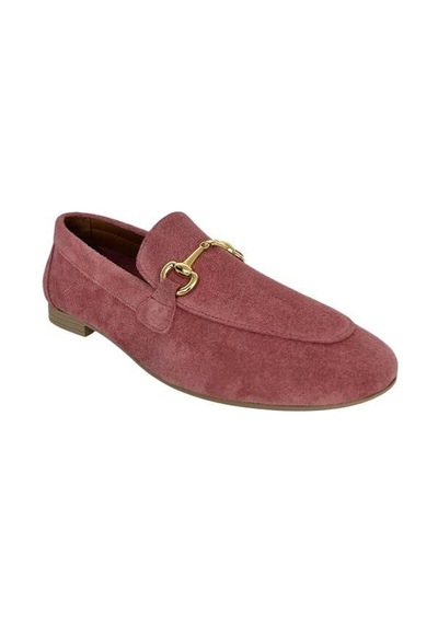 Kemal Tanca 877 9674 Kadın Hakiki Deri Loafer Ayakkabı Pembe