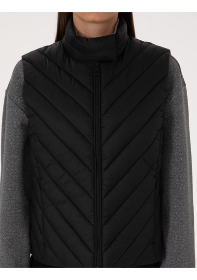 Pierre Cardin Kadın Siyah Mont Yelek 50314047-vr046 Siyah