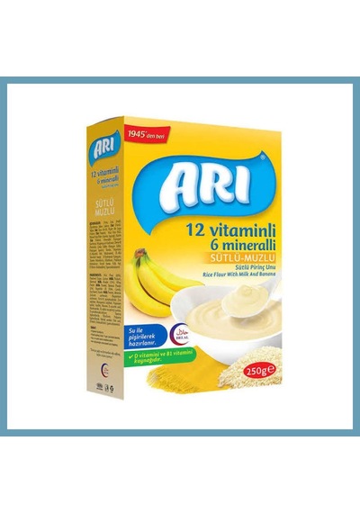 Bezos Arı Mama Sütlü Muzlu 250 G Mbt06
