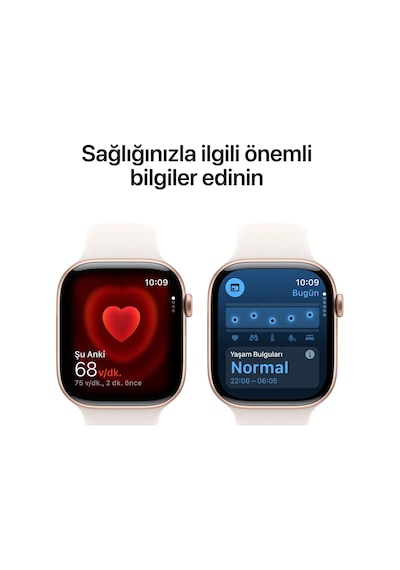 Apple Watch Series 11 GPS MFCJ4TU/A + Cellular 46 MM Alüminyum Kasa Bulut Pembesi Spor Kordon M/L Akıllı Saat (Apple Türkiye Garantili) Apple Watch Series 11 GPS MFCJ4TU/A + Cellular 46 MM Alüminyum Kasa Bulut Pembesi Spor Kordon M/L Akıllı Saat (Apple Türkiye Garantili)