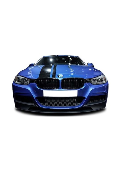 Bmw F30 M Technic Ön Lip Parlak Siyah Plastik Ön Ek Karlık 2012 - 2018 Karlık+bodykit+ek