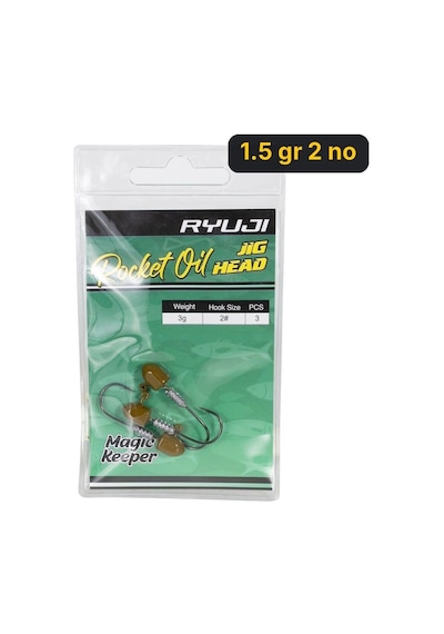 Ryuji Rocket Oil Jighead İğne 1.5 Gr 2 No